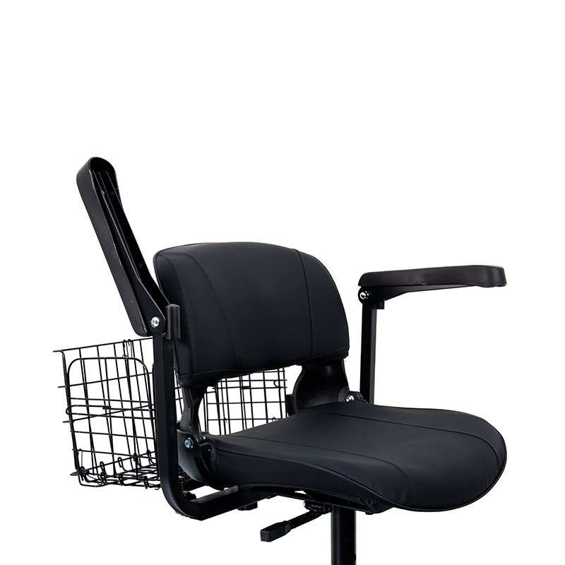 YL-07 สกู๊ตเตอร์เคลื่อนที่ขับเคลื่อนด้วยไฟฟ้าแบบพับได้ 4 ล้อพร้อมตะกร้า