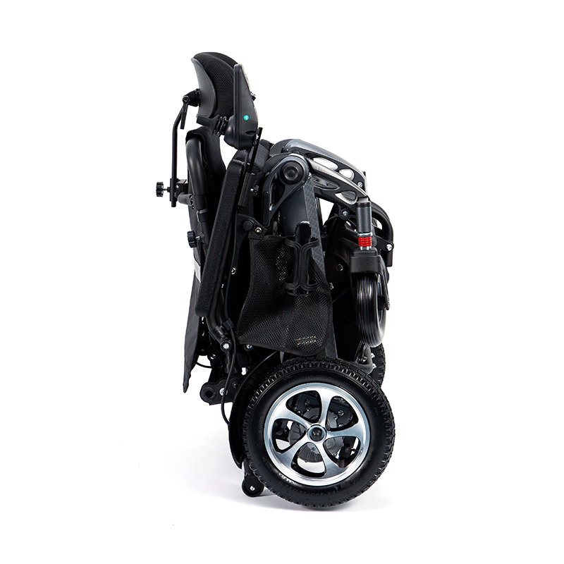 YL-9005 รถเข็นไฟฟ้าไฟฟ้าแบบรีโมทคอนโทรลแบบพับได้อัตโนมัติ