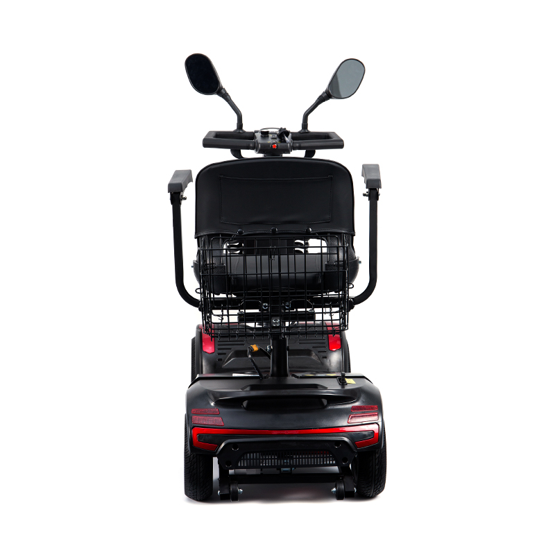 YL-01S สกู๊ตเตอร์เคลื่อนที่แบบพับได้ 4 ล้อแบบพกพาสำหรับผู้สูงอายุ