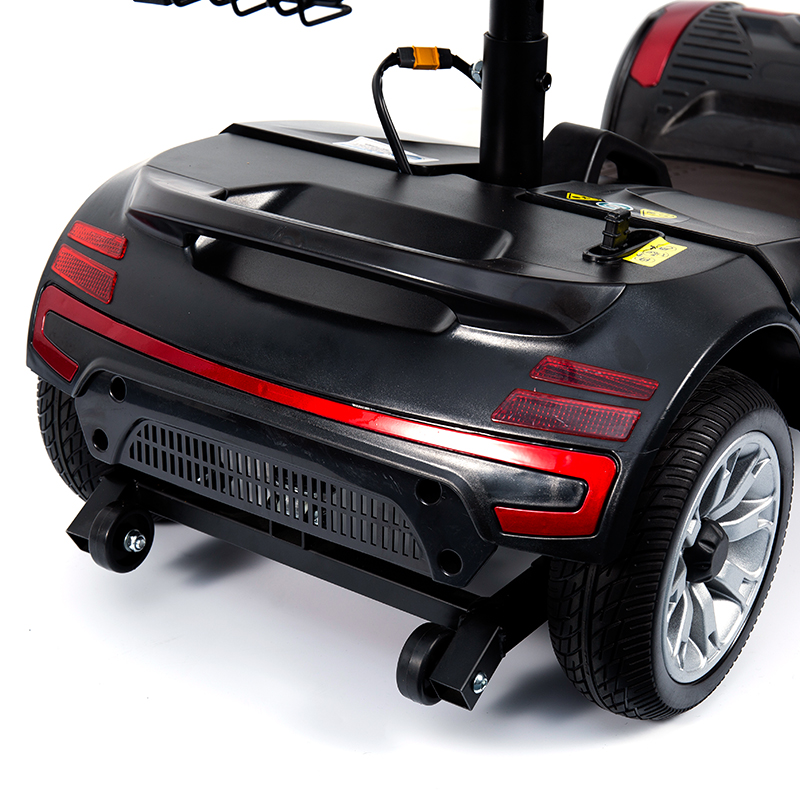 YL-01S สกู๊ตเตอร์เคลื่อนที่แบบพับได้ 4 ล้อแบบพกพาสำหรับผู้สูงอายุ