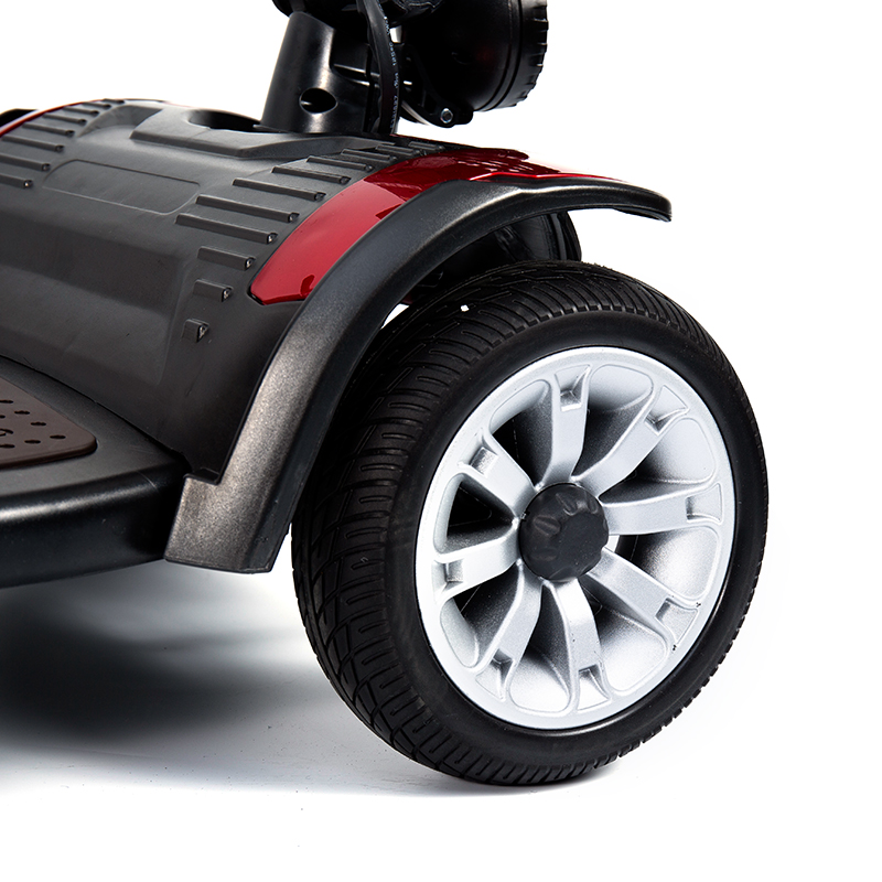 YL-01S สกู๊ตเตอร์เคลื่อนที่แบบพับได้ 4 ล้อแบบพกพาสำหรับผู้สูงอายุ