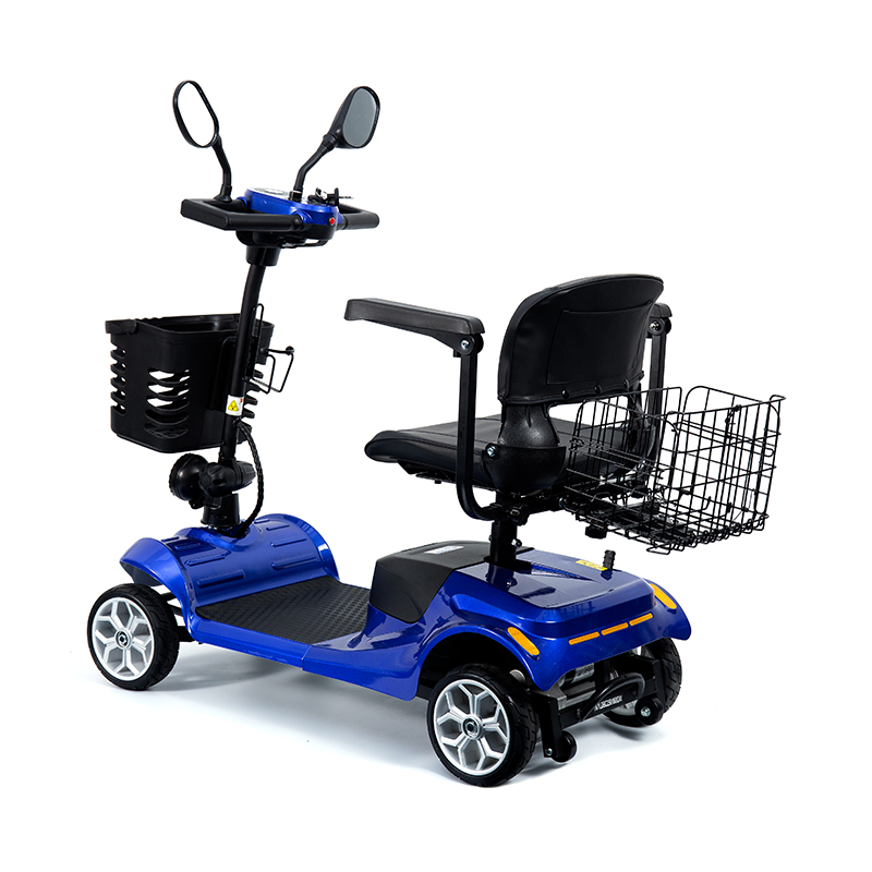 YL-09S สกู๊ตเตอร์ไฟฟ้าแบบพับได้สำหรับผู้ใหญ่และผู้สูงอายุระยะไกล 20 กม