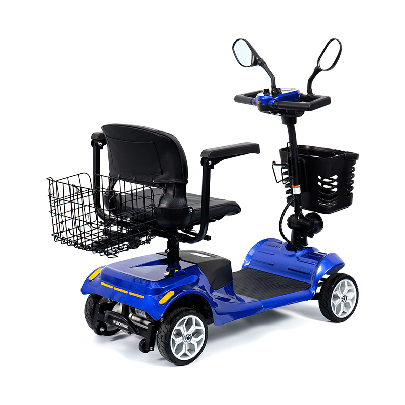 YL-09S สกู๊ตเตอร์ไฟฟ้าแบบพับได้สำหรับผู้ใหญ่และผู้สูงอายุระยะไกล 20 กม