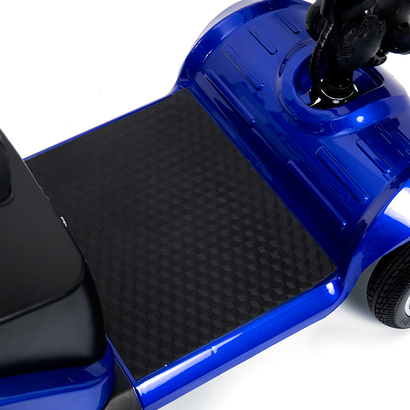 YL-09B สกู๊ตเตอร์เคลื่อนที่น้ำหนักเบาแบบพับได้ 4 ล้อพร้อมตะกร้า