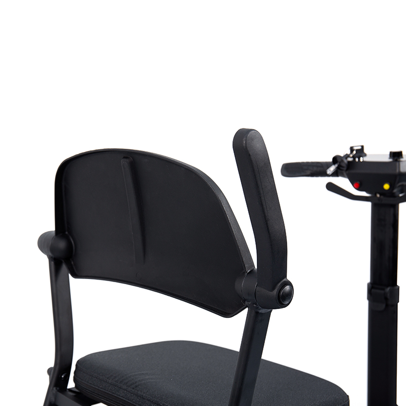 YL-985S 4 ล้อน้ำหนักเบาแบบพกพาพับได้เดินทางสกู๊ตเตอร์ไฟฟ้าขับเคลื่อน