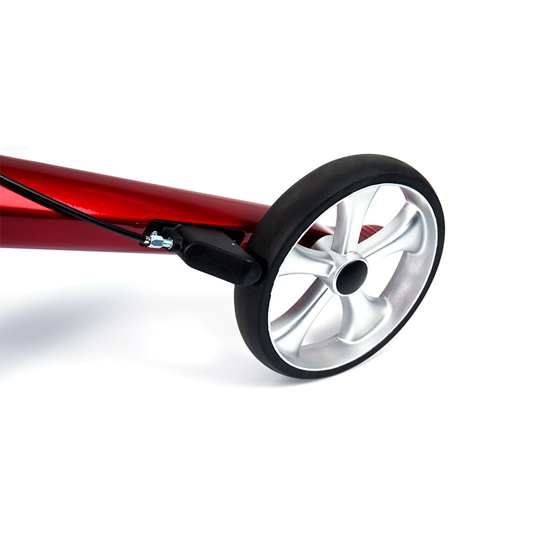 HES-R306 รถโรลเลเตอร์น้ำหนักเบา – พับได้, ล้อ TPR, ปรับได้, สามารถรับน้ำหนักได้ 150 กก