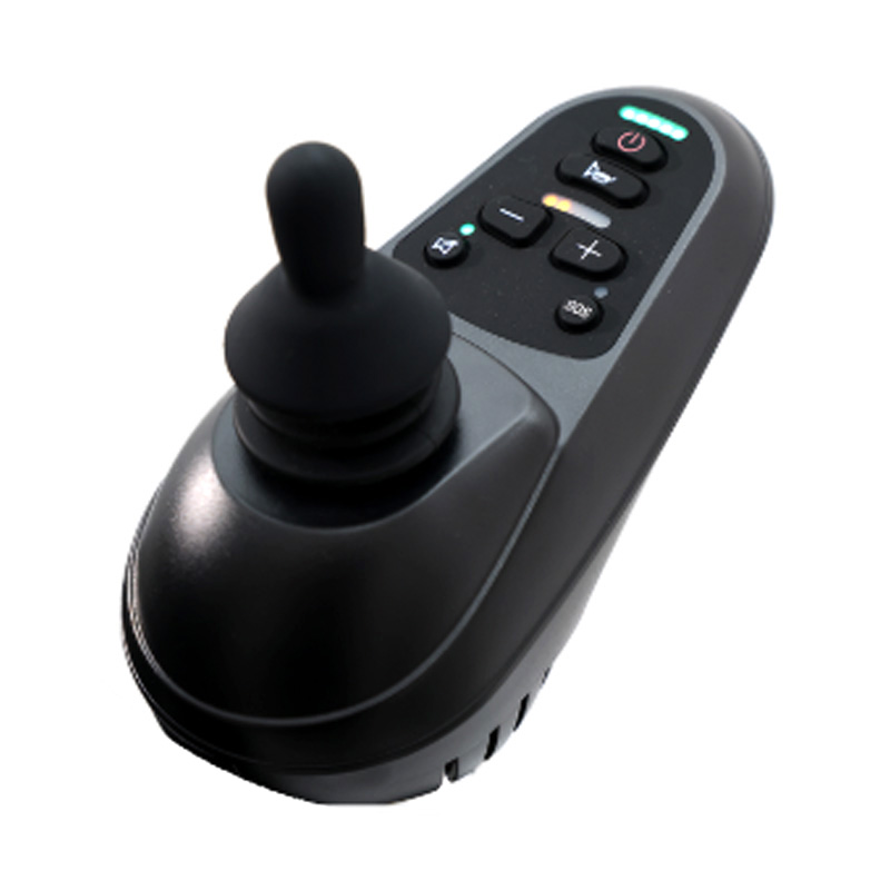 YL-9001 อลูมิเนียมอัลลอยด์คู่มือพับไฟฟ้ารถเข็น